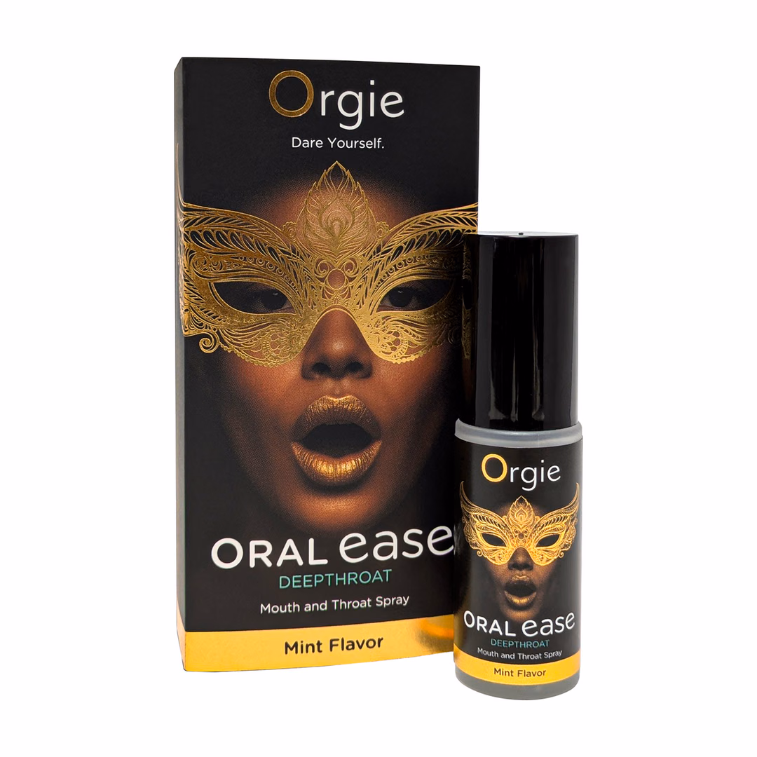 Oral Ease Deepthroat - Mouth and Throat Spray - Mint Flavor - 0.5 fl oz / 15 ml - 2
