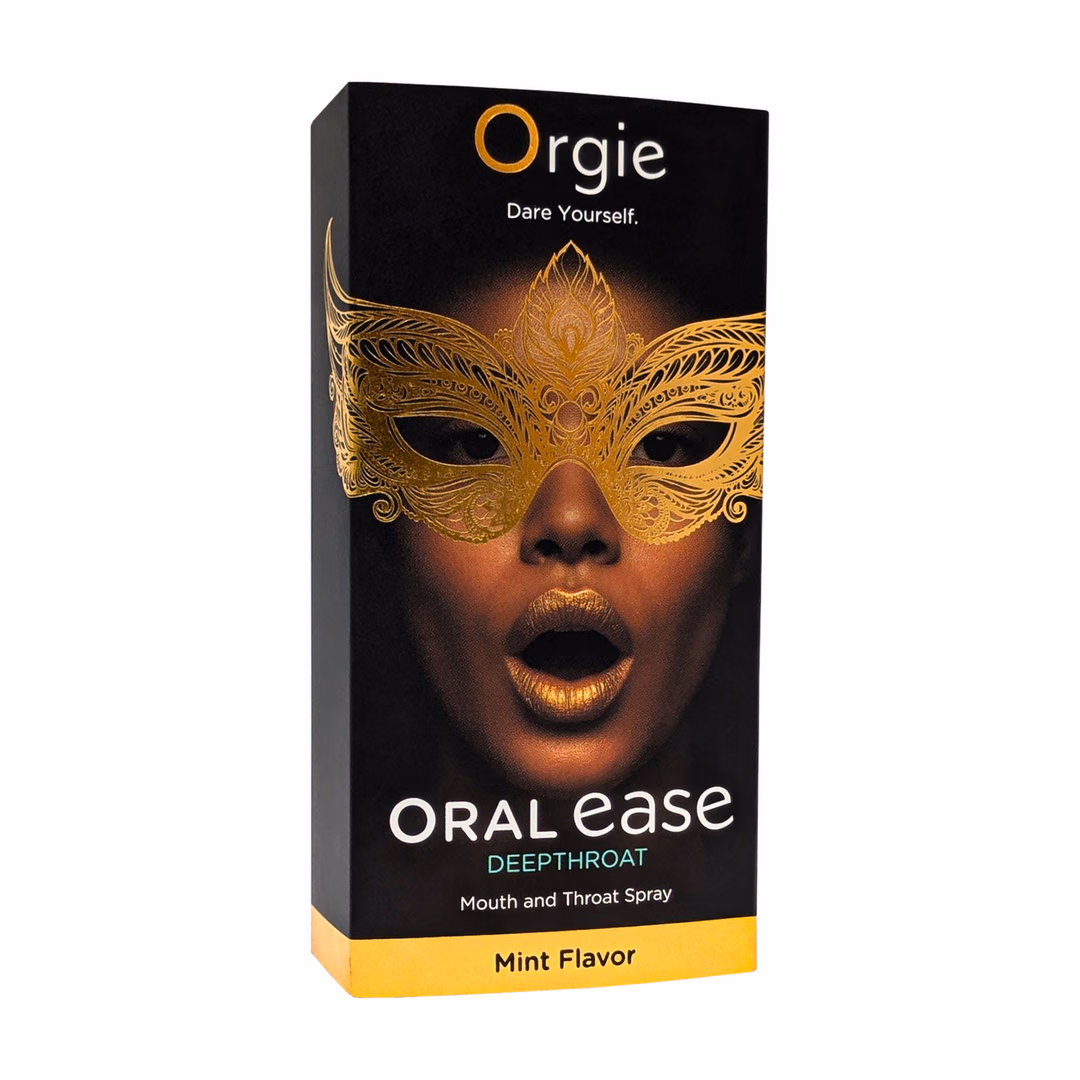 Oral Ease Deepthroat - Mouth and Throat Spray - Mint Flavor - 0.5 fl oz / 15 ml - 3