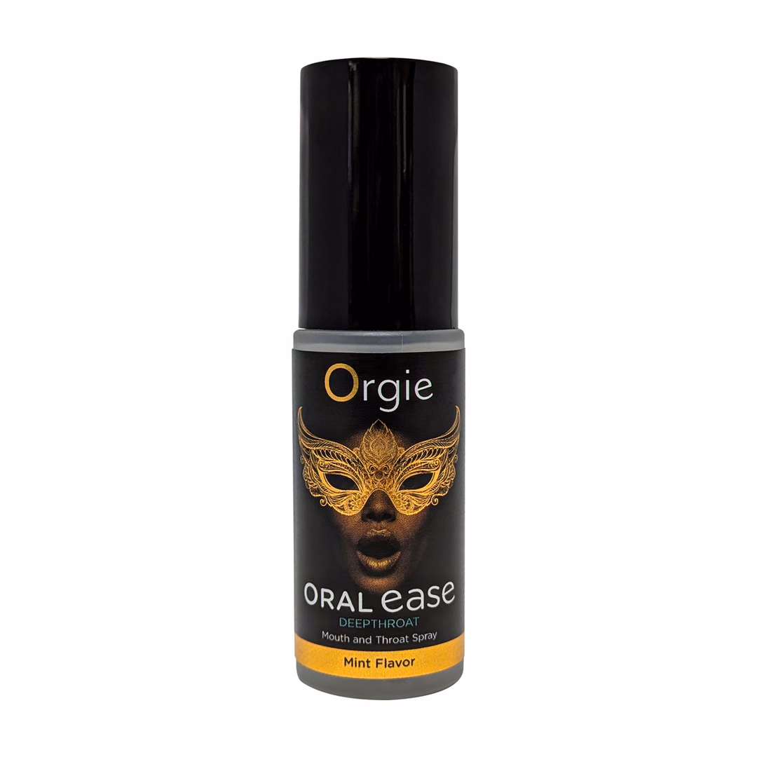Oral Ease Deepthroat - Mouth and Throat Spray - Mint Flavor - 0.5 fl oz / 15 ml