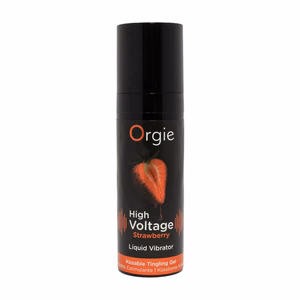 High Voltage - Liquid Vibrator - Strawberry - 0.5 fl oz / 15 ml