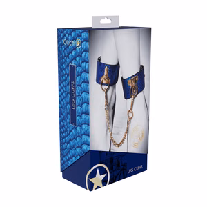 Florence Collection – Leg Cuffs – Blue – 2 Florence Collection - Leg Cuffs - Blue - 2
