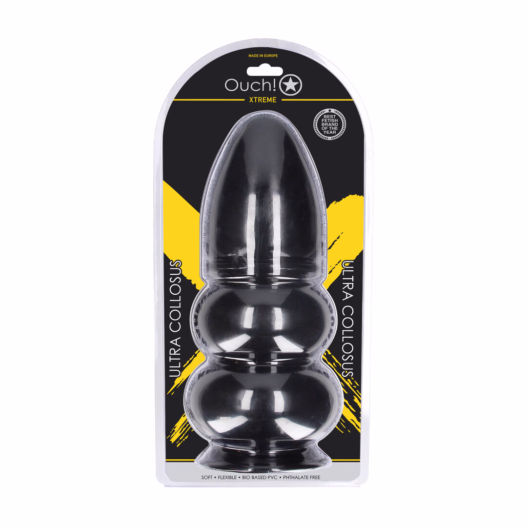 Ultra Collosus - Anal Plug - 3392 gr / 33 cm - Black - 2