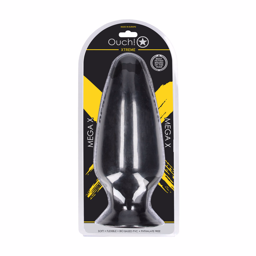 Mega X - Anal Plug - 2307 gr / 29 cm - Black - 2