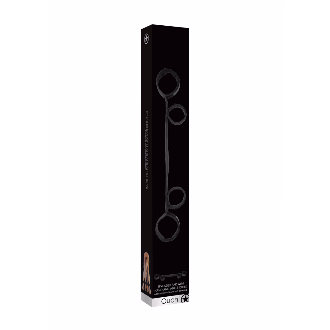 Spreader Bar with Hand and Ankle Cuffs - 2