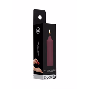 Wax Play Candle - Rose Scented - 2