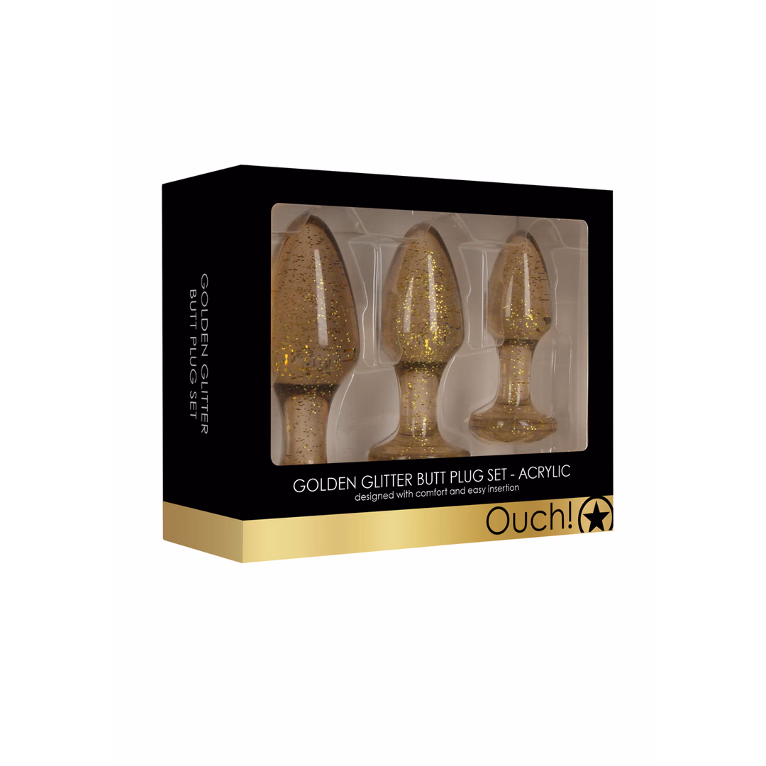 Acrylic Butt Plug Set – 2 Acrylic Butt Plug Set - 2