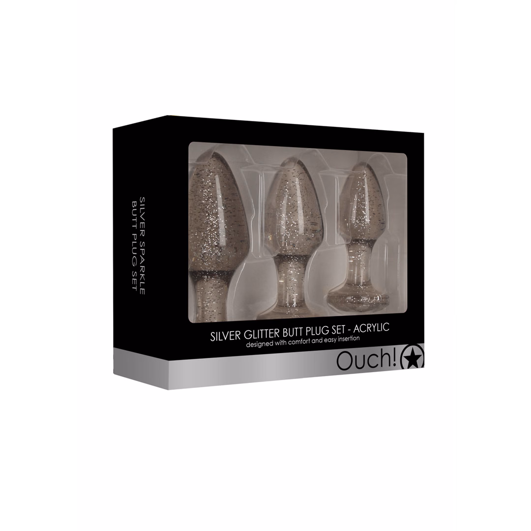 Acrylic Butt Plug Set – 2 Acrylic Butt Plug Set - 2