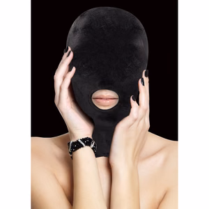 Mask with Mouth Opening