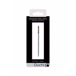 Metal Beginners Penis Plug - 0.2 / 4 mm - 2