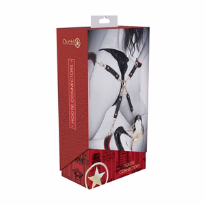 Milan Collection - Hogtie Connectors - Black/Red - 2