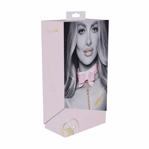 Paris Collection - Collar with Leash - Pink - 2