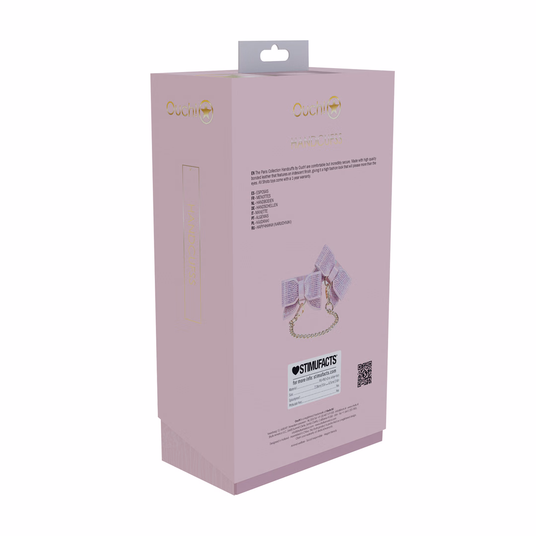 Paris Collection - Handcuffs - Pink - 3