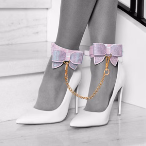 Paris Collection - Leg Cuffs - Pink
