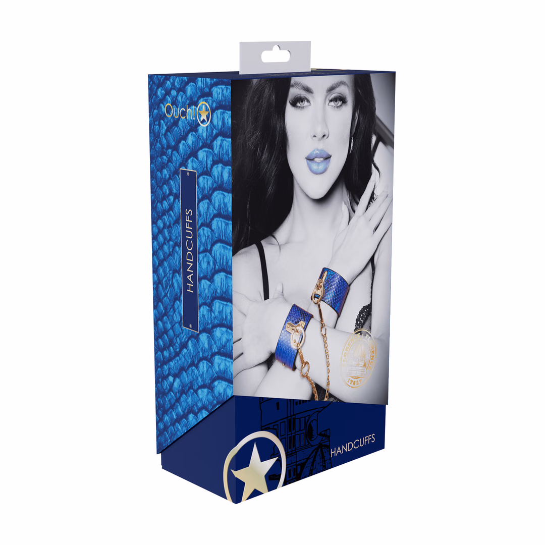 Florence Collection - Handcuffs - Blue - 2