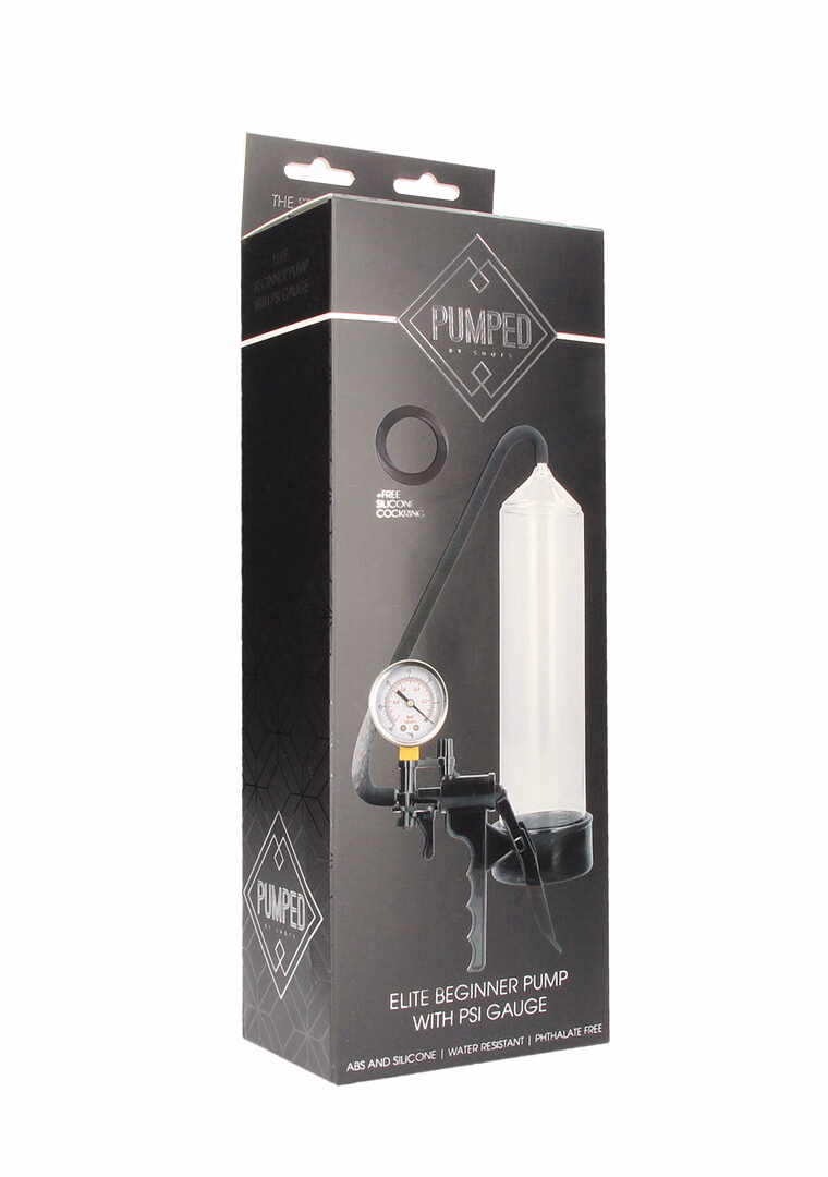Elite Beginner Pump with PSI Gauge - 2