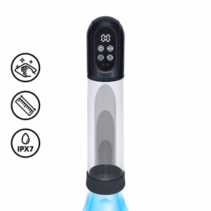 Engage - Automatic Waterproof Penis Pump and Masturbator - Gun Metal