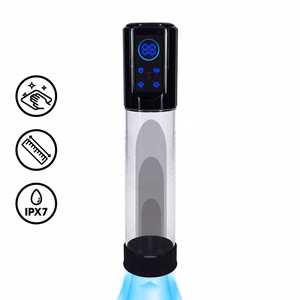 MegaLift - Automatic Waterproof Penis Pump - Black