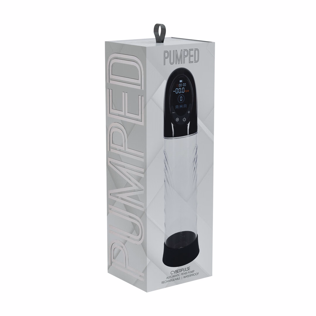 CyberPulse - Automatic Waterproof Penis Pump - Black - 2