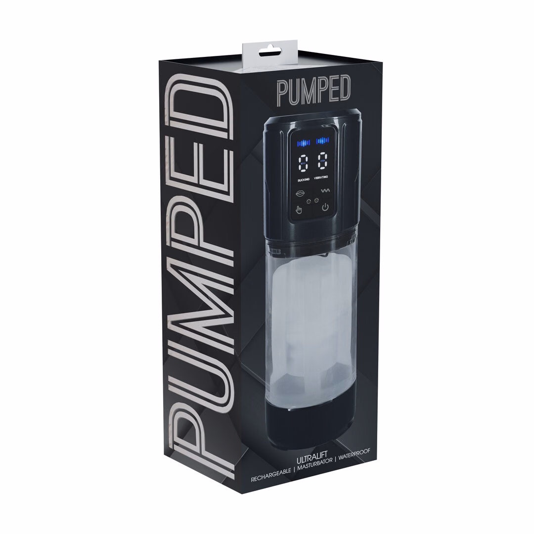 UltraLift - Automatic Waterproof Masturbator Pump - Gun Metal - 2