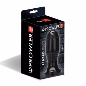 Ribbed Plug - Black - 2