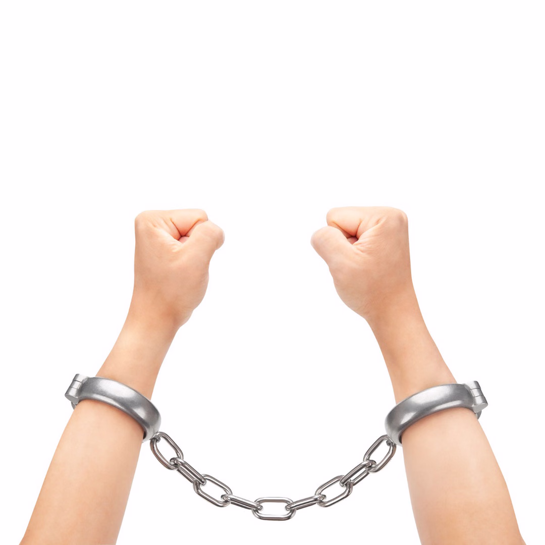 Heavy Duty Hand Cuffs - Silver - 3