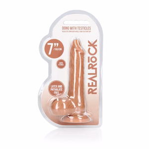 Dong with Testicles - 7 / 17 cm - 2