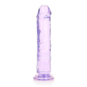 Straight Realistic Dildo with Suction Cup - 8'' / 20