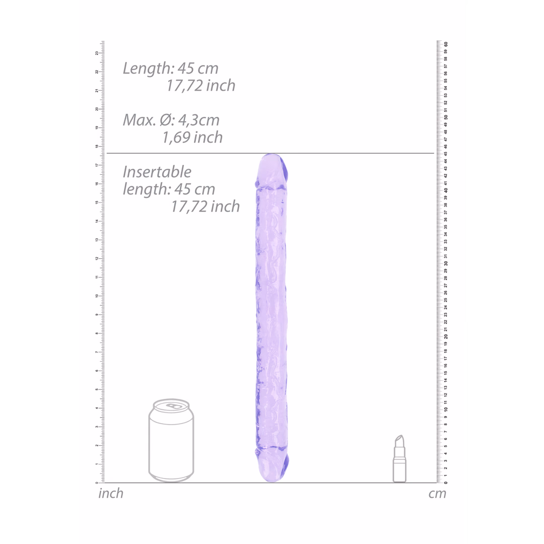 Realistic Double Dong - 18'' / 45 cm - 4