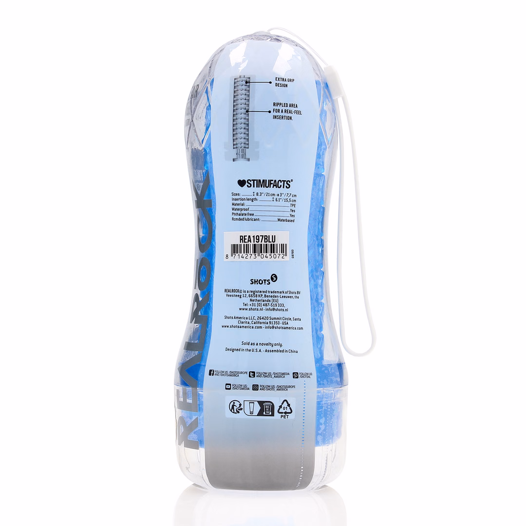 Easy Rider - Textured Masturbator - Blue - 2