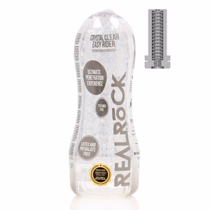 Easy Rider - Textured Masturbator - Transparent