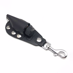 Leather Aroma Bottle Holder - Small - Black - 2