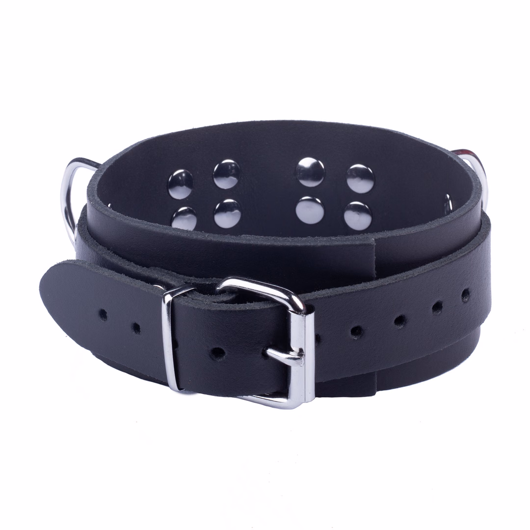 Ultra Leather Necklace - Black - 2