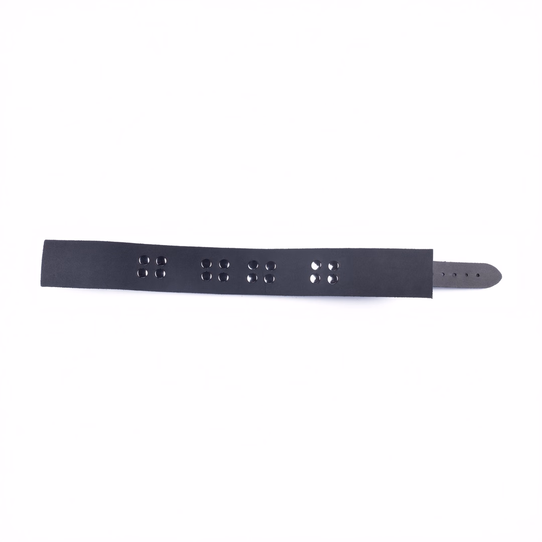 Ultra Leather Necklace - Black - 4