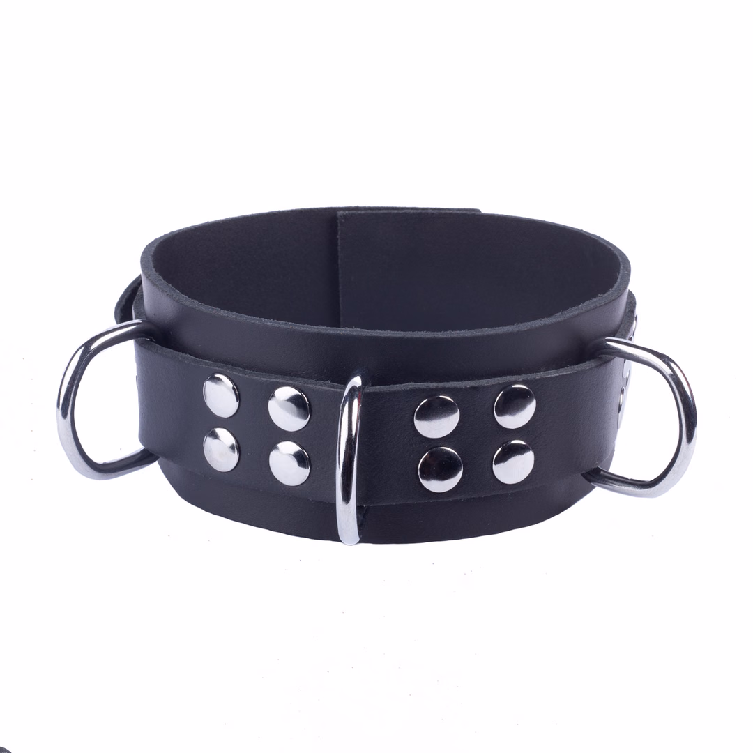 Ultra Leather Necklace - Black