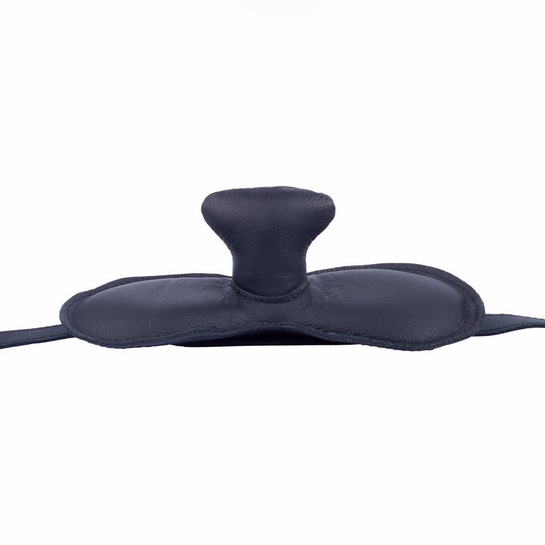 Leather Gag - Black - 4