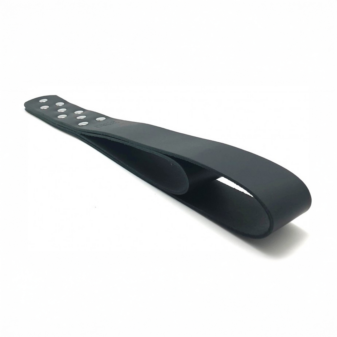 Leather Double Paddle - 44,5 cm - Black - Image 4
