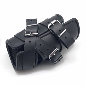 Deluxe Leather Suspension Cuff – Black – 2 Deluxe Leather Suspension Cuff - Black - 2