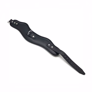 Leather Collar - Black - 2