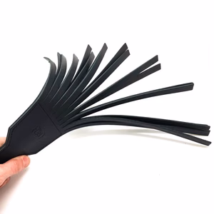 Leather Paddle – 45 cm – Black – 2 Leather Paddle - 45 cm - Black - 2
