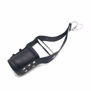 Deluxe Leather Suspension Handcuffs – Black – 2 Deluxe Leather Suspension Handcuffs - Black - 2