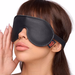 Leather Eye Mask – Black – 2 Leather Eye Mask - Black - 2