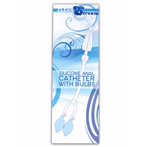 Silicone Anal Catheter with Bulbs - 2