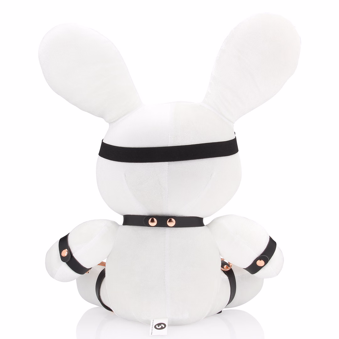 Rabbit Bondage - Velvet - Large - White - 2