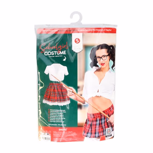 Schoolgirl Costume – S/M – White – 2 Schoolgirl Costume - S/M - White - 2