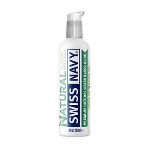 Natural - Premium All Natural Waterbased Lubricant - 8 fl oz / 236 ml