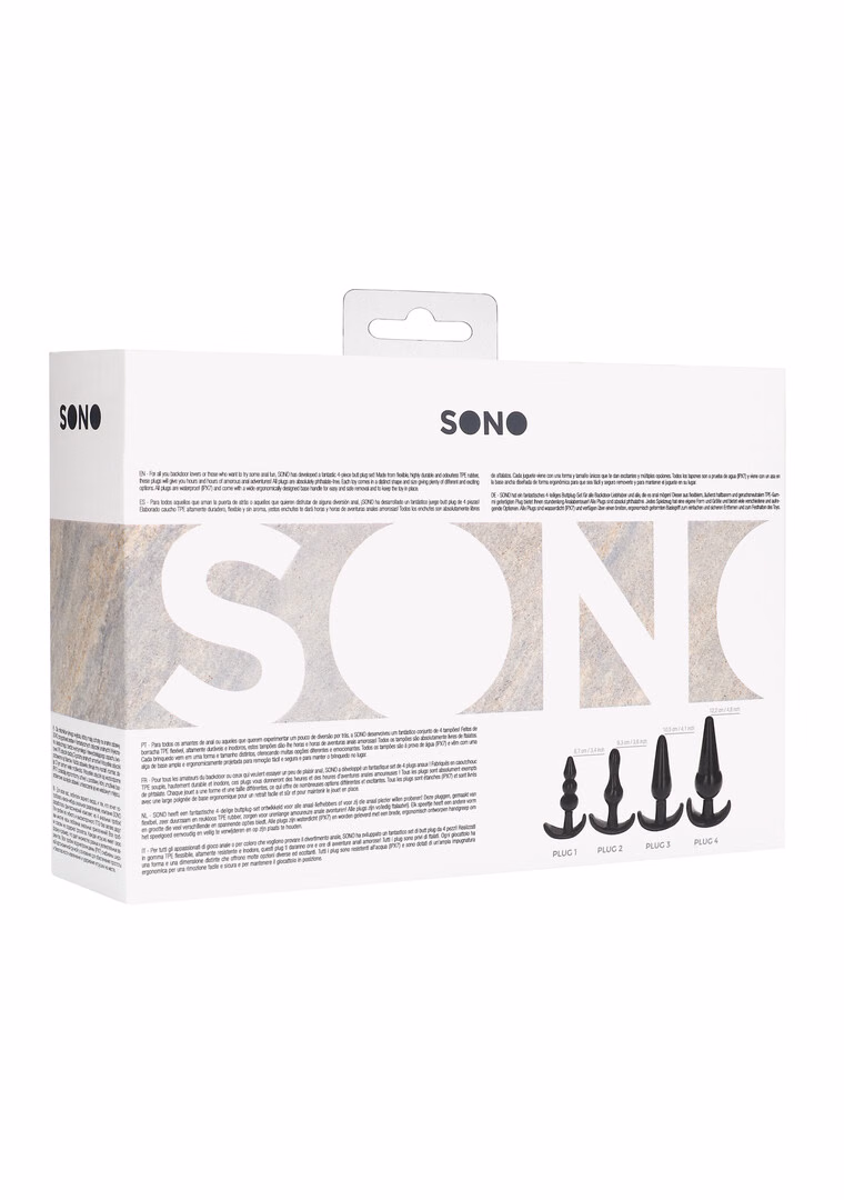 No.80 - 4-Piece Butt Plug Set - 3