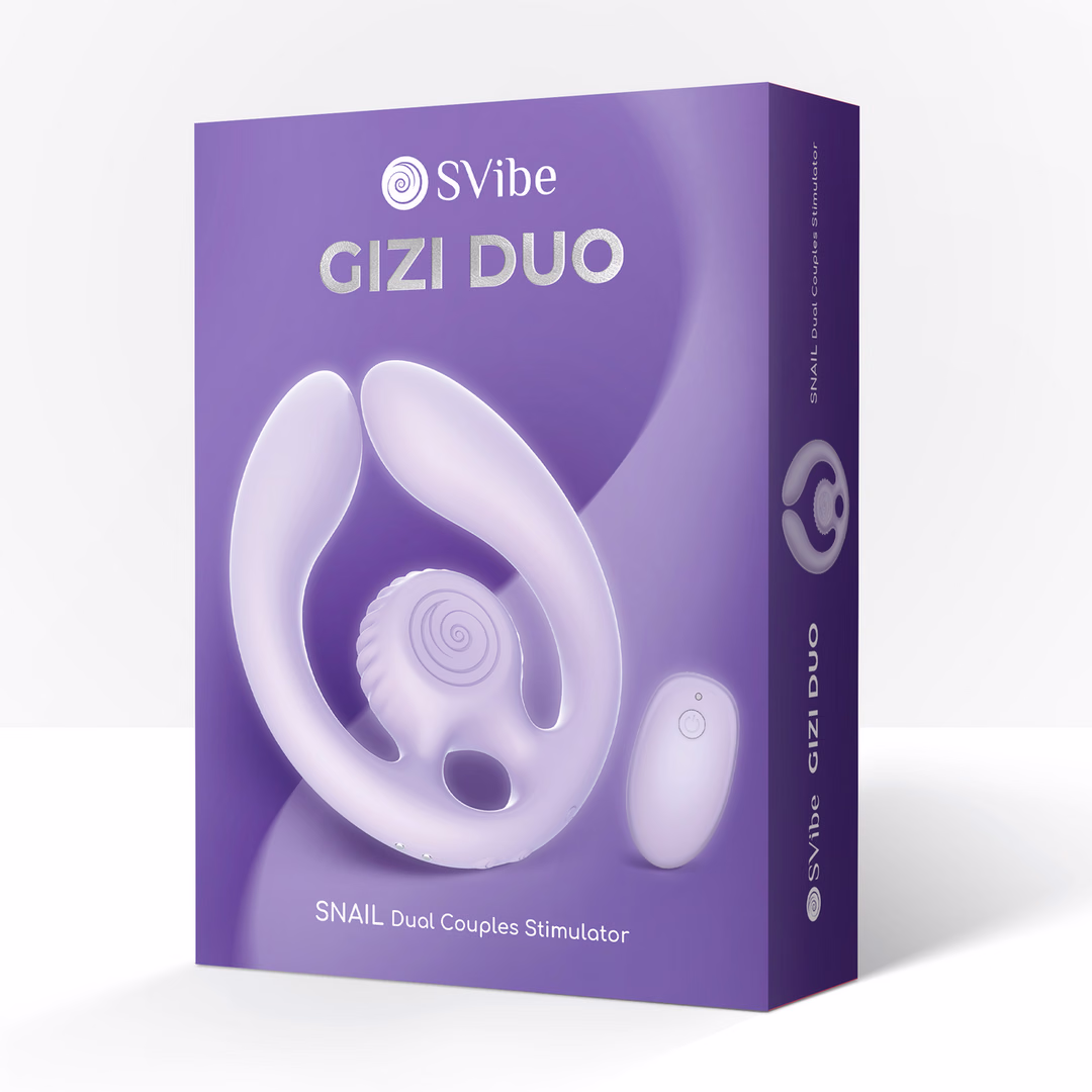 GIZI Duo - Dual Couples Stimulator - Lilac - 2