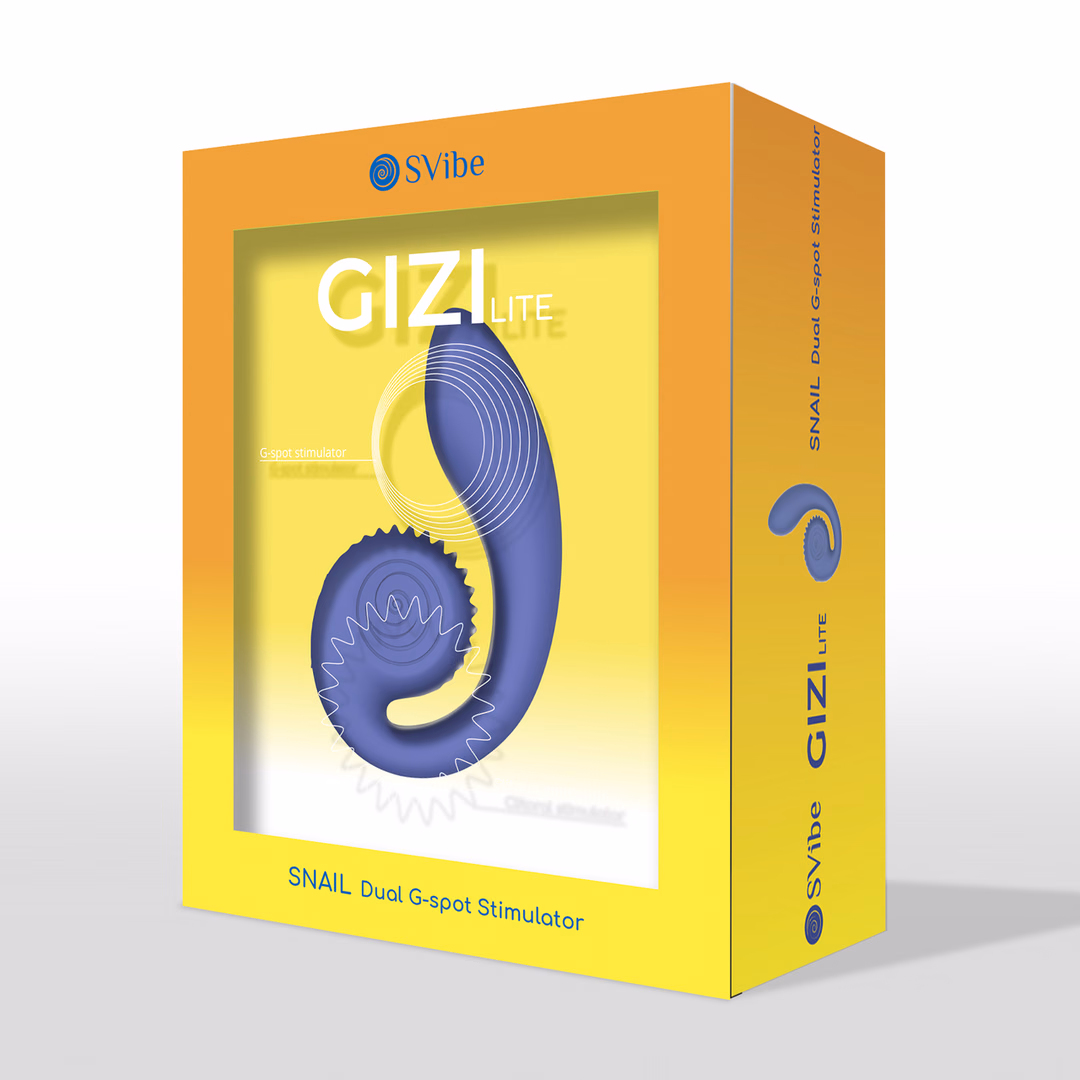 GIZI Lite - Dual G-Spot Stmulator - Juicy Blueberry - 2