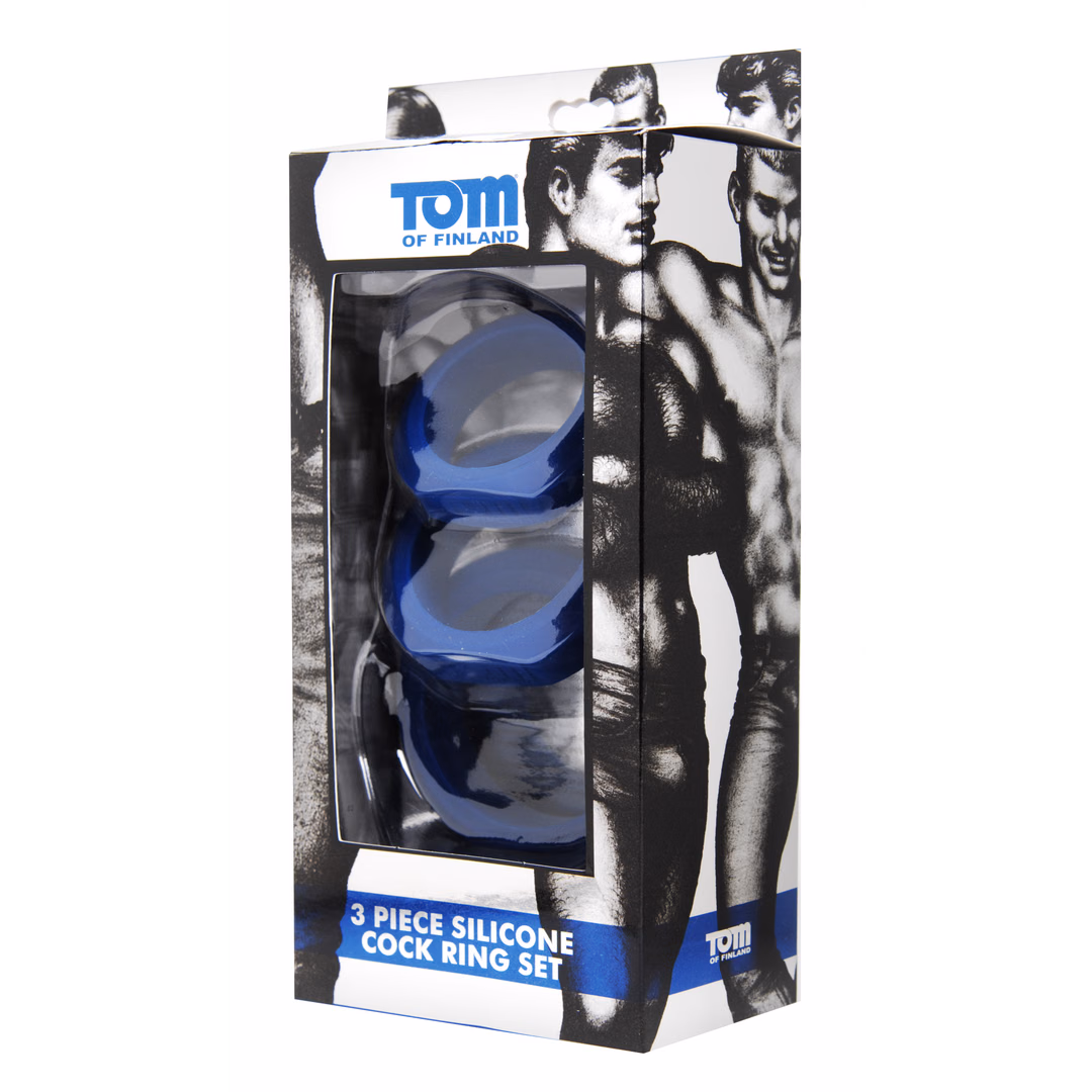 3-Piece Silicone Cockring Set - 2