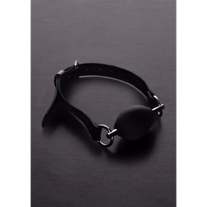 Oval Silicone Ball Gag